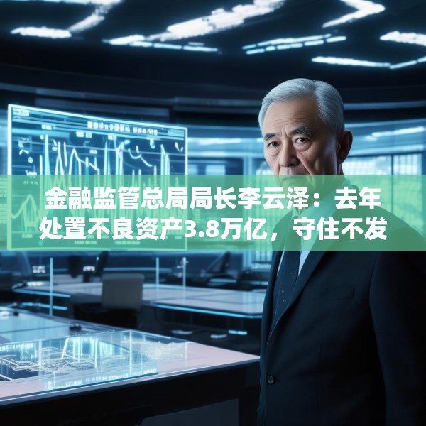 金融监管总局局长李云泽：去年处置不良资产3.8万亿，守住不发生系统性风险底线