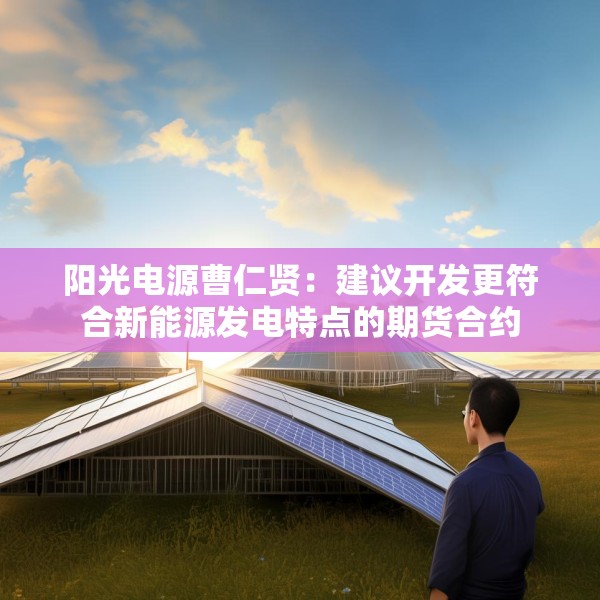 阳光电源曹仁贤：建议开发更符合新能源发电特点的期货合约