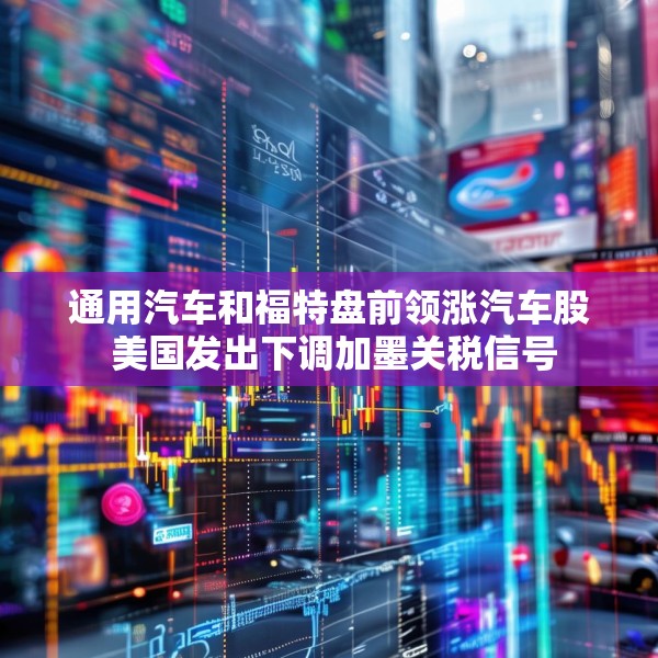 通用汽车和福特盘前领涨汽车股 美国发出下调加墨关税信号