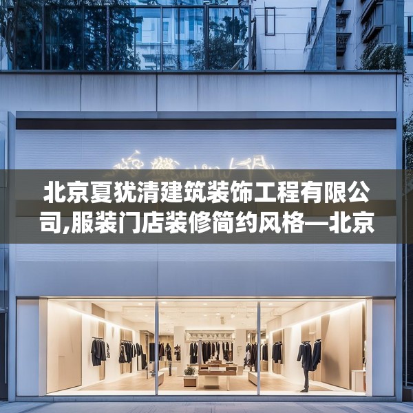 北京夏犹清建筑装饰工程有限公司,服装门店装修简约风格—北京夏犹清建筑装饰工程有限公司557.a433b434c437fgy.444bnbn