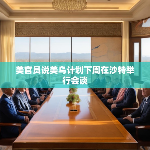 美官员说美乌计划下周在沙特举行会谈