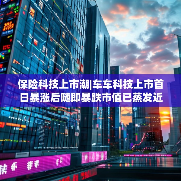 保险科技上市潮|车车科技上市首日暴涨后随即暴跌市值已蒸发近99% 营收增速放缓应收账款却高增