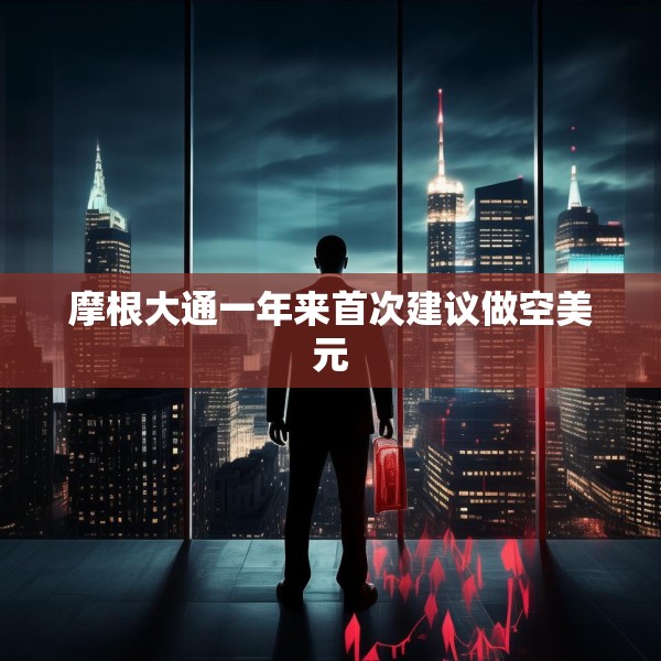 摩根大通一年来首次建议做空美元