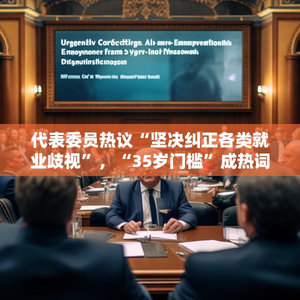 代表委员热议“坚决纠正各类就业歧视”，“35岁门槛”成热词