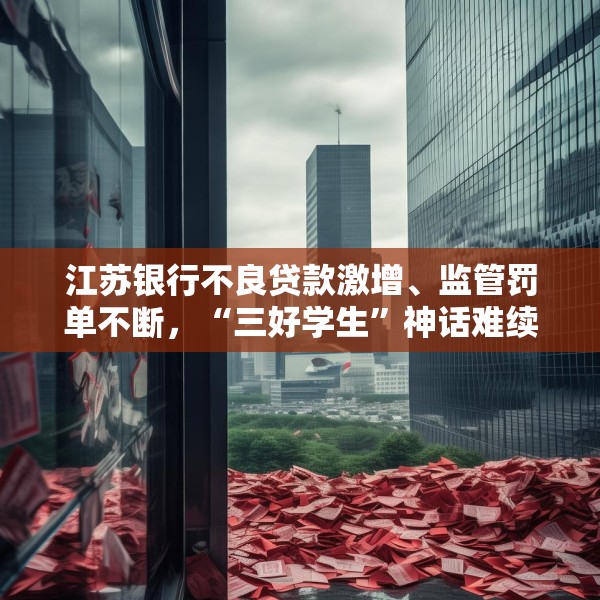 江苏银行不良贷款激增、监管罚单不断，“三好学生”神话难续？