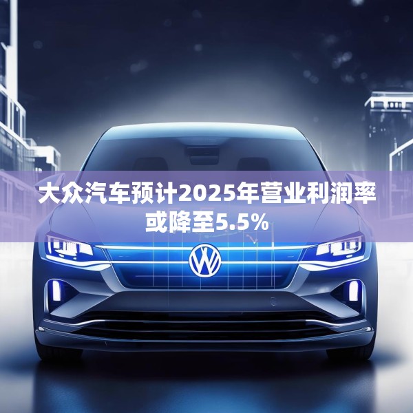 大众汽车预计2025年营业利润率或降至5.5%