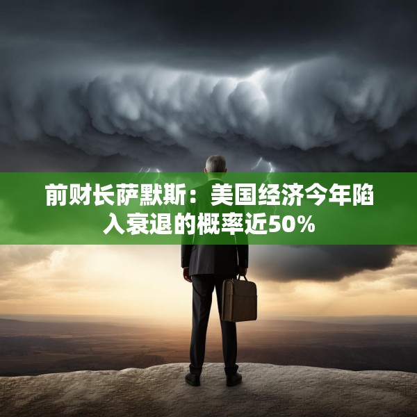 前财长萨默斯：美国经济今年陷入衰退的概率近50%