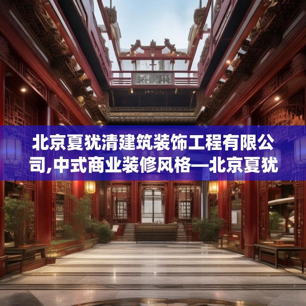 北京夏犹清建筑装饰工程有限公司,中式商业装修风格—北京夏犹清建筑装饰工程有限公司219.a95b96c99fgy.106uyk