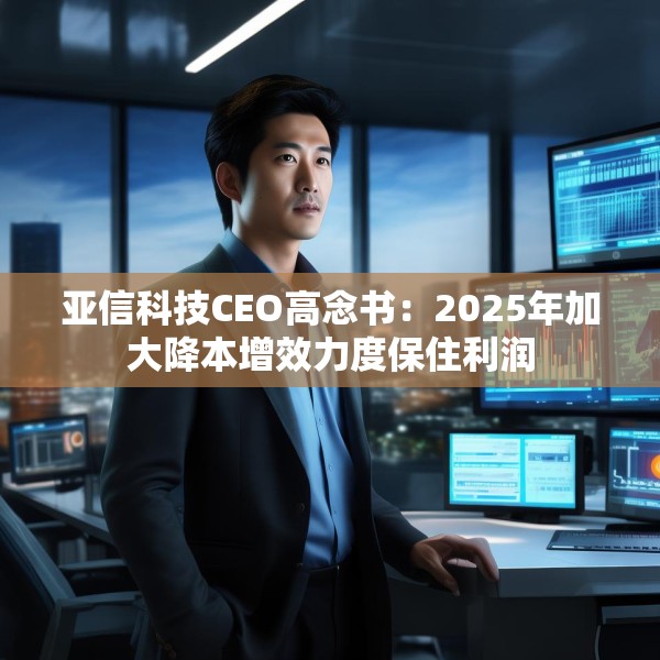 亚信科技CEO高念书：2025年加大降本增效力度保住利润