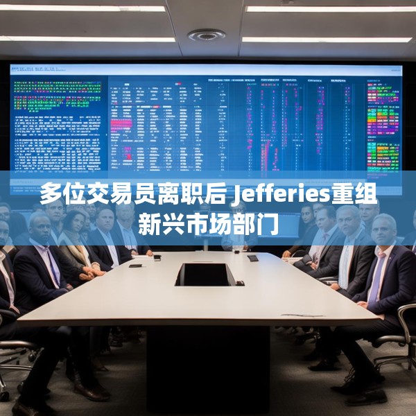 多位交易员离职后 Jefferies重组新兴市场部门