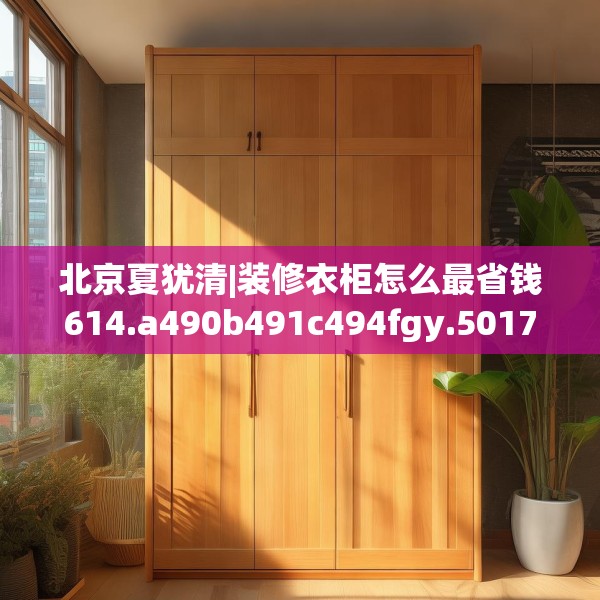 北京夏犹清|装修衣柜怎么最省钱614.a490b491c494fgy.50176657