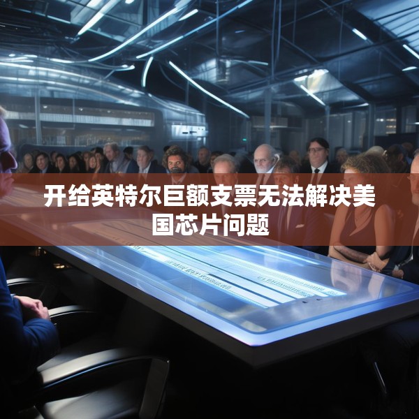 开给英特尔巨额支票无法解决美国芯片问题