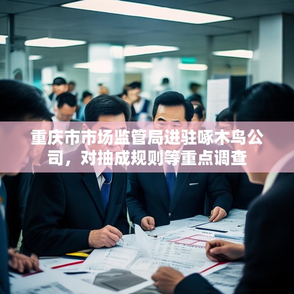 重庆市市场监管局进驻啄木鸟公司，对抽成规则等重点调查