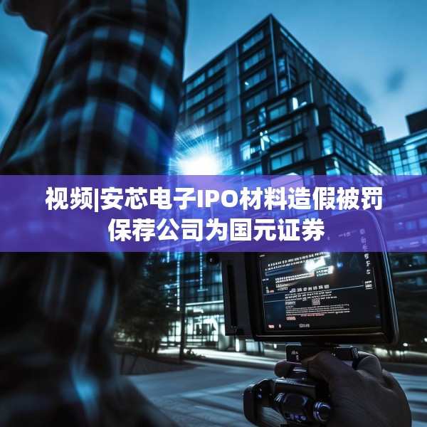 视频|安芯电子IPO材料造假被罚 保荐公司为国元证券
