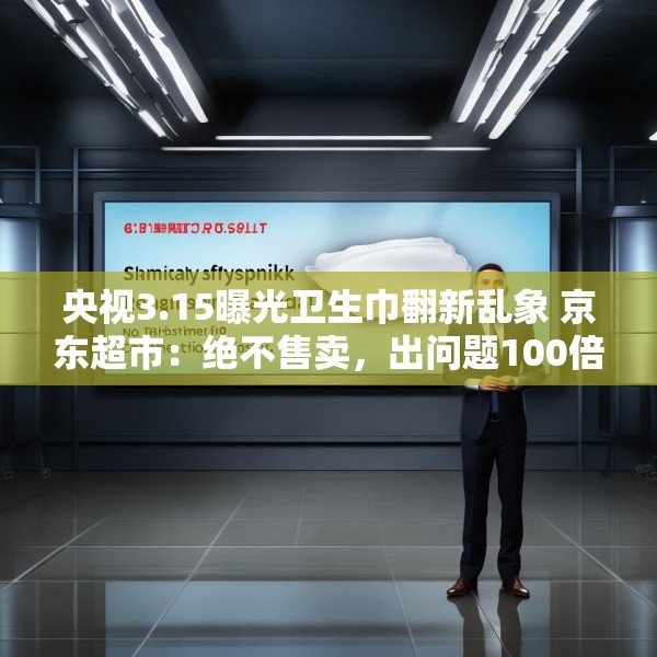 央视3.15曝光卫生巾翻新乱象 京东超市：绝不售卖，出问题100倍赔偿