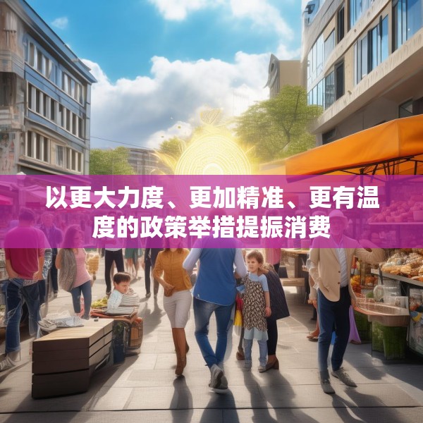 以更大力度、更加精准、更有温度的政策举措提振消费