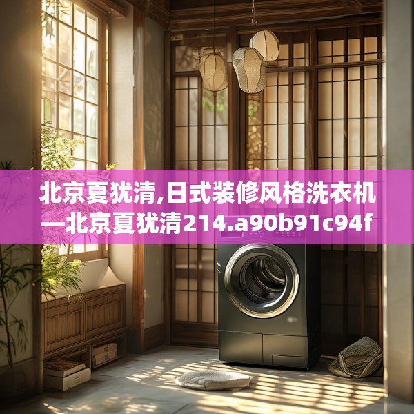 北京夏犹清,日式装修风格洗衣机—北京夏犹清214.a90b91c94fgy.101dewqe