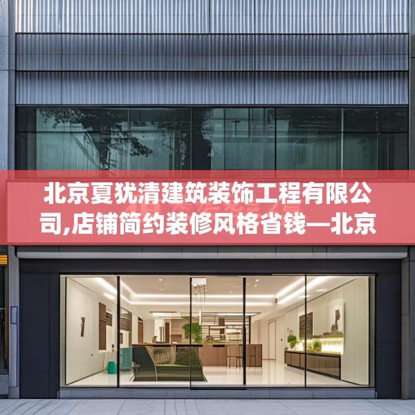 北京夏犹清建筑装饰工程有限公司,店铺简约装修风格省钱—北京夏犹清建筑装饰工程有限公司319.a195b196c199fgy.206poiy