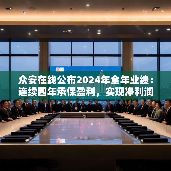 众安在线公布2024年全年业绩：连续四年承保盈利，实现净利润6.03亿元