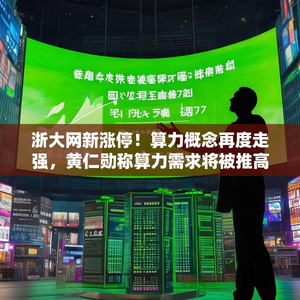 浙大网新涨停！算力概念再度走强，黄仁勋称算力需求将被推高