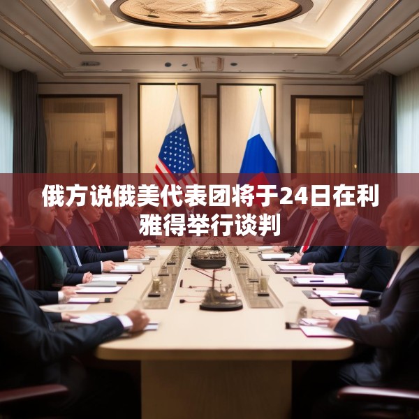 俄方说俄美代表团将于24日在利雅得举行谈判