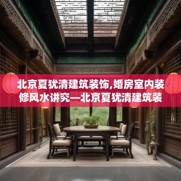 北京夏犹清建筑装饰,婚房室内装修风水讲究—北京夏犹清建筑装饰186.a62b63c66fgy.73dsfds