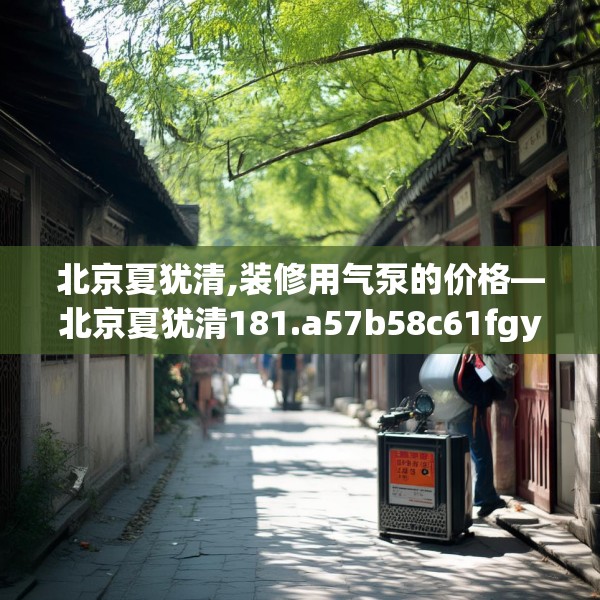 北京夏犹清,装修用气泵的价格—北京夏犹清181.a57b58c61fgy.68jhhj