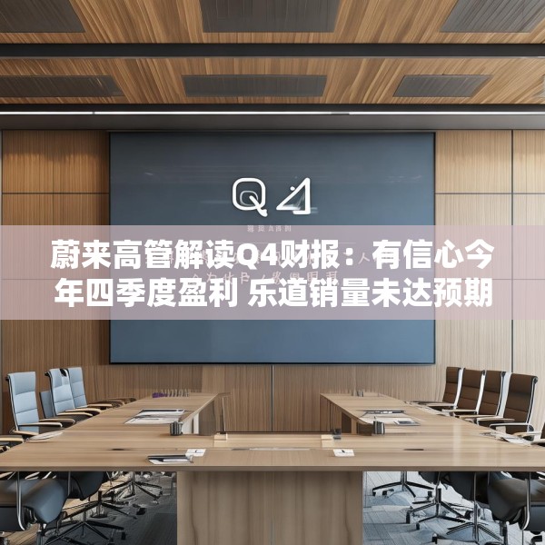 蔚来高管解读Q4财报：有信心今年四季度盈利 乐道销量未达预期