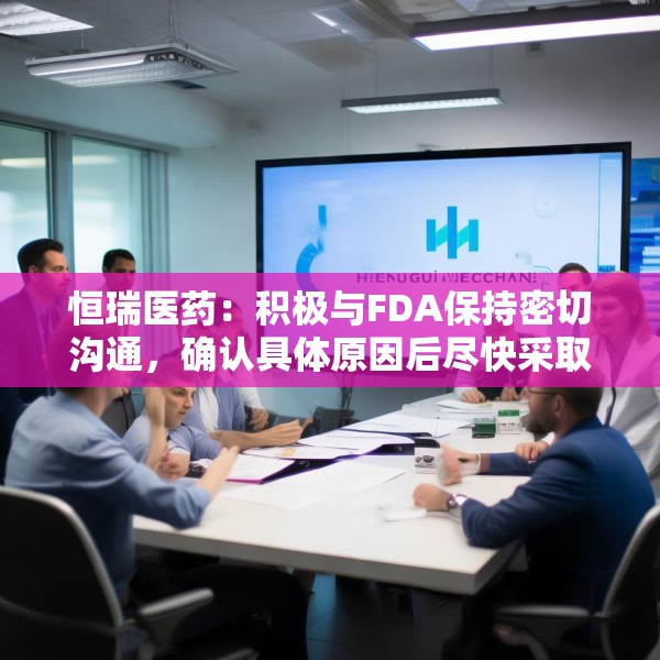 恒瑞医药：积极与FDA保持密切沟通，确认具体原因后尽快采取措施并重新提交申请