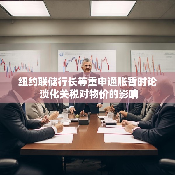纽约联储行长等重申通胀暂时论 淡化关税对物价的影响
