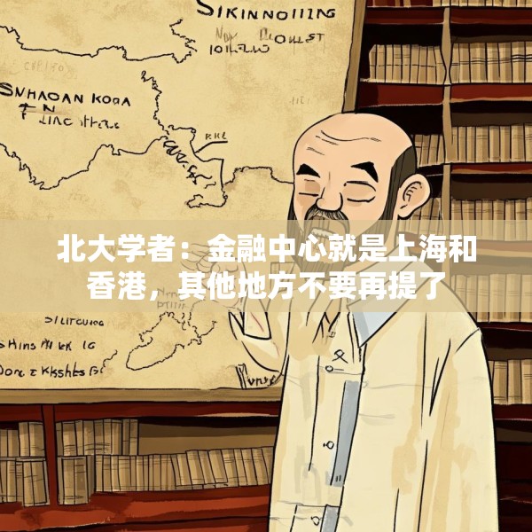 北大学者：金融中心就是上海和香港，其他地方不要再提了