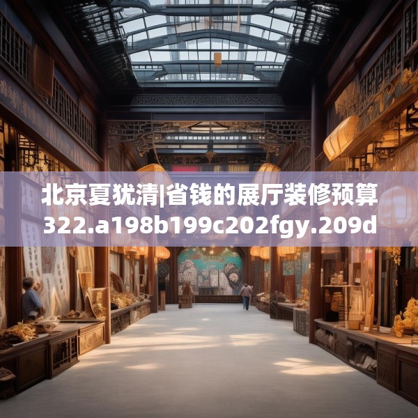 北京夏犹清|省钱的展厅装修预算322.a198b199c202fgy.209dewqe