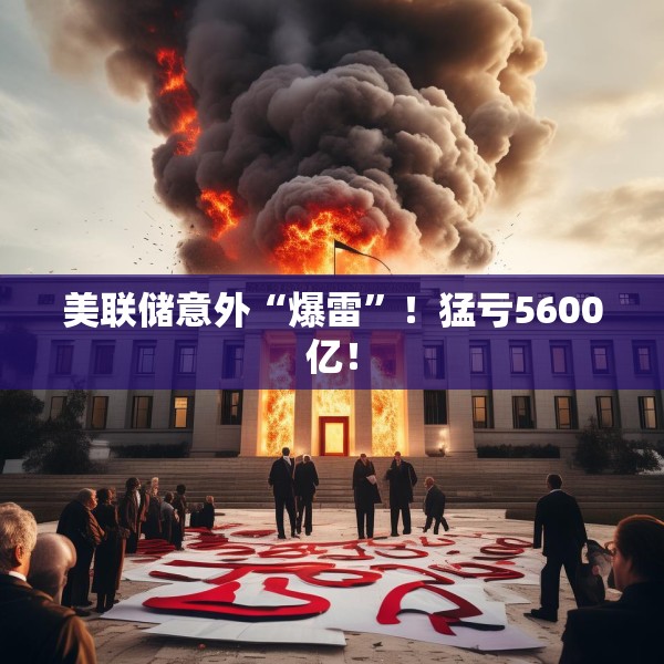 美联储意外“爆雷”！猛亏5600亿！