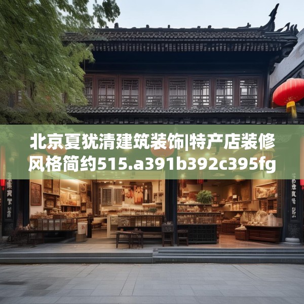 北京夏犹清建筑装饰|特产店装修风格简约515.a391b392c395fgy.402cvcx