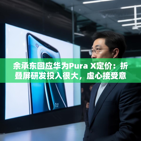 余承东回应华为Pura X定价：折叠屏研发投入很大，虚心接受意见