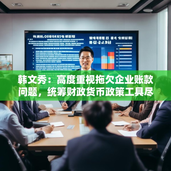 韩文秀：高度重视拖欠企业账款问题，统筹财政货币政策工具尽快取得进展