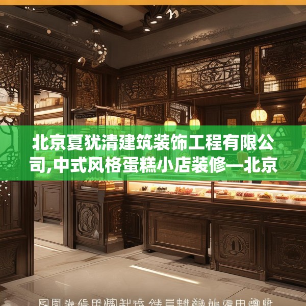 北京夏犹清建筑装饰工程有限公司,中式风格蛋糕小店装修—北京夏犹清建筑装饰工程有限公司303.a179b180c183fgy.190fhsg