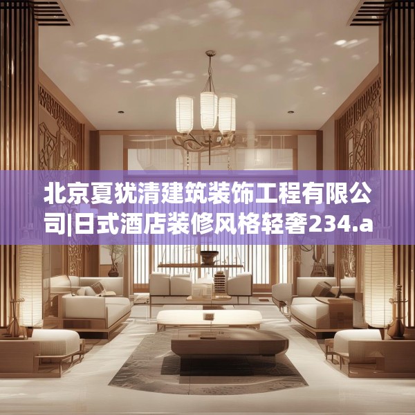 北京夏犹清建筑装饰工程有限公司|日式酒店装修风格轻奢234.a110b111c114fgy.121nbn