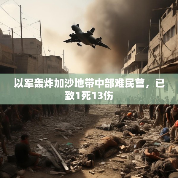 以军轰炸加沙地带中部难民营，已致1死13伤