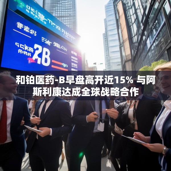 和铂医药-B早盘高开近15% 与阿斯利康达成全球战略合作