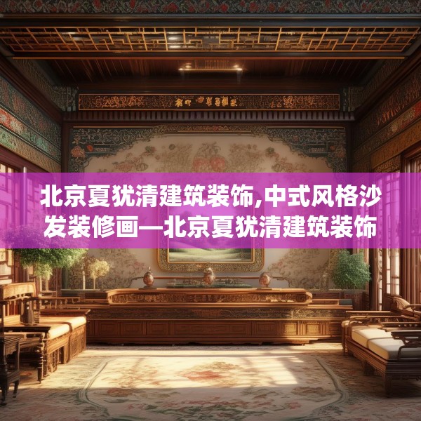北京夏犹清建筑装饰,中式风格沙发装修画—北京夏犹清建筑装饰578.a454b455c458fgy.46576659