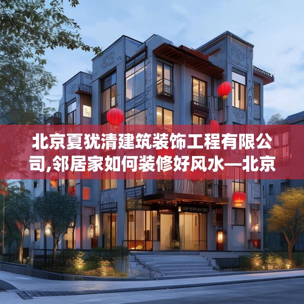 北京夏犹清建筑装饰工程有限公司,邻居家如何装修好风水—北京夏犹清建筑装饰工程有限公司190.a66b67c70fgy.77sdA