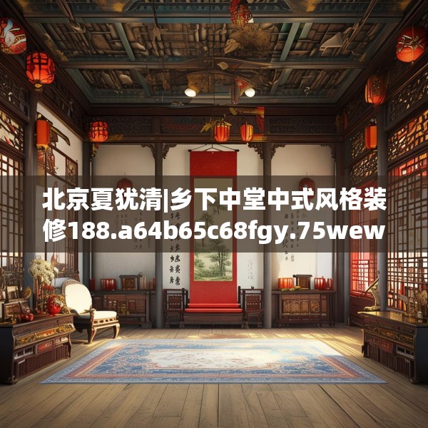 北京夏犹清|乡下中堂中式风格装修188.a64b65c68fgy.75wew