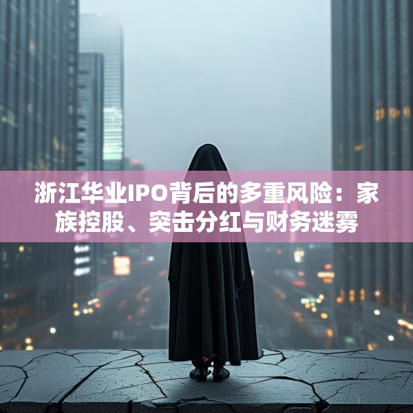 浙江华业IPO背后的多重风险：家族控股、突击分红与财务迷雾