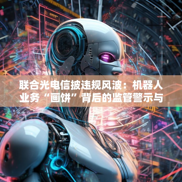 联合光电信披违规风波：机器人业务“画饼”背后的监管警示与战略迷途