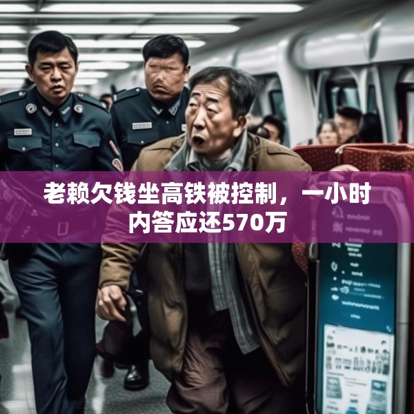 老赖欠钱坐高铁被控制，一小时内答应还570万