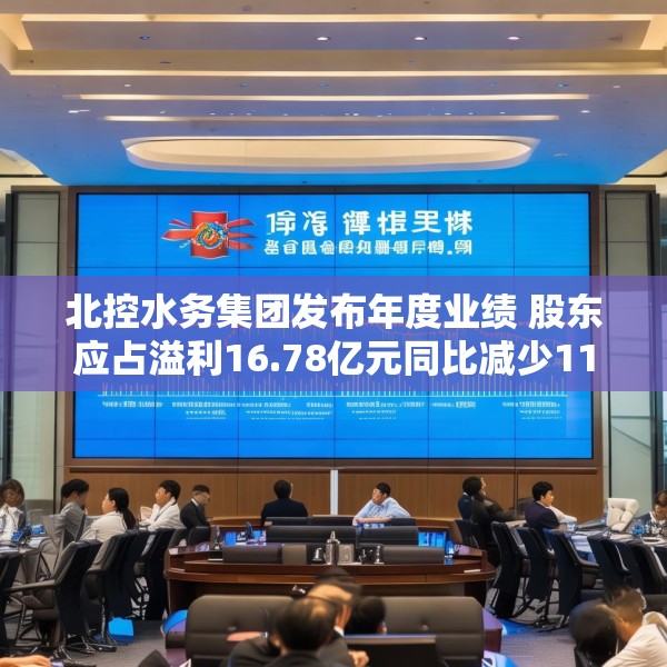 北控水务集团发布年度业绩 股东应占溢利16.78亿元同比减少11.5%