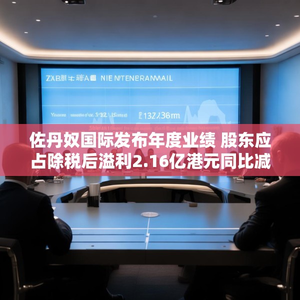 佐丹奴国际发布年度业绩 股东应占除税后溢利2.16亿港元同比减少37.39%