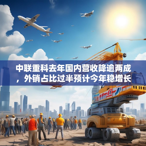 中联重科去年国内营收降逾两成，外销占比过半预计今年稳增长