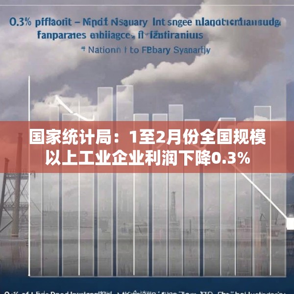 国家统计局：1至2月份全国规模以上工业企业利润下降0.3%
